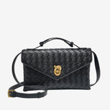 Sofia | Mini Torebka Crossbody z Teksturowanego Materiału