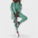 Zestaw trzech części z kardiganem