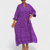 Ava – Sukienka z artystycznym wzorem