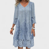 Helle - Elegancka sukienka koronkowa