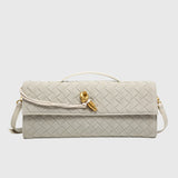 Cherry | Kopertówka z Luksusowego Zamszu Intrecciato