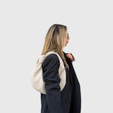 Celeste | Torebka Średnia Zamszowa Pleciona z Węzłem