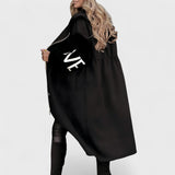 Rosana - Elegancki płaszcz z kapturem