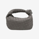 Renee | Mini Torebka z Miękkiego Splotu Zamszowego