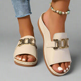 Elle - Wygodne sandały na koturnie