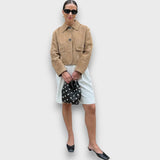 Naomi – Elegancka kurtka z zamszu o klasycznym kroju