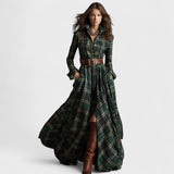 Scarlett - Sukienka Koszulowa z Paseczkiem