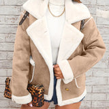 Isabella™ Kurtka Zimowa Wyłożona Sztucznym Futrem