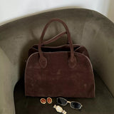 Luisa | Minimalistyczna Torba Codzienna ze Skóry Zamszowej