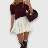 Liova – Krótki kardigan z guzikami