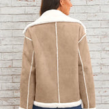 Isabella™ Kurtka Zimowa Podszyta Sztucznym Futerkiem