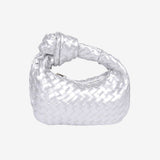 Sienna | Mała Torebka z Plecionym Uchem