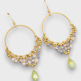 Isalda – Kolczyki Vintage z Drewna i Perłami