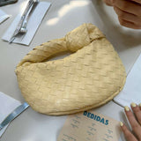 Sienna | Mała Torebka z Plecionym Uchem