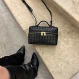 Juliette | Borsa Woven Strutturata Lucida