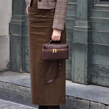 Juliette | Borsa Woven Strutturata Lucida