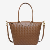Isabelle | Przestronna Torba Tote Pleciona na Co Dzień