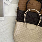 Isabelle | Przestronna Torba Tote Pleciona na Co Dzień