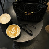 Eloise | Woven Compatta Testurizzata Torba