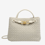 Malia | Kompaktowa Torba Woven z Regulowanym Paskiem