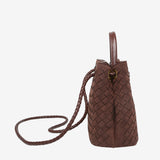 Malia | Kompaktowa Torba Woven z Regulowanym Paskiem