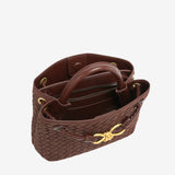 Malia | Kompaktowa Torba Woven z Regulowanym Paskiem