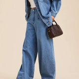 Eliza | Kwadratowa Torebka z Błyszczącym Zamkiem