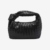 Sienna | Mała Torebka z Plecionym Uchem