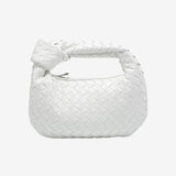Sienna | Mała Torebka z Plecionym Uchem