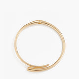 Niebo | Naszyjnik Choker Otwarty w Kształcie Kropli