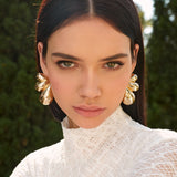 Demi | Kolczyki na Sztyfcie w Kształcie Skrzydła Motyla