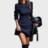 Brook - Elegancka i dzianinowa sukienka