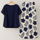 Tessina | Letni Zestaw Chic w Dwóch Częściach