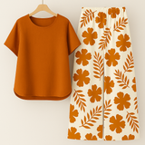 Tessina | Letni Zestaw Chic w Dwóch Częściach