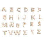 Mikhaela | Kolczyki Litera w Złocie 18k