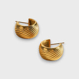 Emy – Kolczyki w kształcie koła inspirowane stylem vintage z nutą luksusu