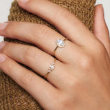 Lioravelle | Pierścionek z Fioletowym Diamentem w Złocie 18k