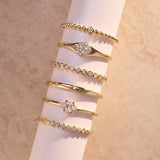 Isavianne | Pierścionek Diamentowy w Złocie 18K