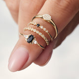 Isavianne | Pierścionek Diamentowy w Złocie 18K