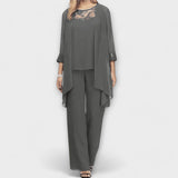 Zestaw 3 częściowy z dzianiny