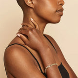 Mayzharine | Bransoletka Kubańska w Złocie 18k