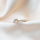 Ysmaryelle | Pierścionek z Złota 18k