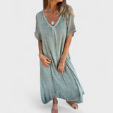 Naia - Sukienka z dekoltem w kształcie V