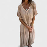 Naia - Sukienka z dekoltem w kształcie V