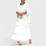 Nora - Elegancka sukienka casual boho z chiffon