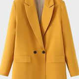 Helia - Oversize Kurtka z Nowoczesną Linią