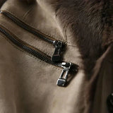 Kurtka ze skóry owczej