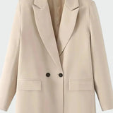 Helia - Oversize Kurtka z Nowoczesną Linią