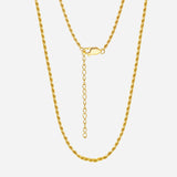 Mikalynne | Złoty Naszyjnik Łańcuszkowy 18K