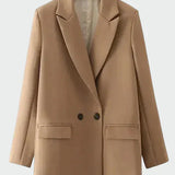 Helia - Oversize Kurtka z Nowoczesną Linią